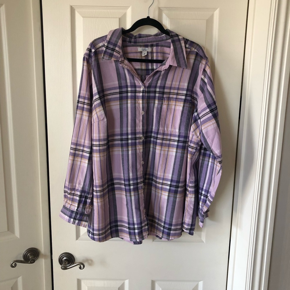 Plaid Purple Women’s Shirt
New without tags
